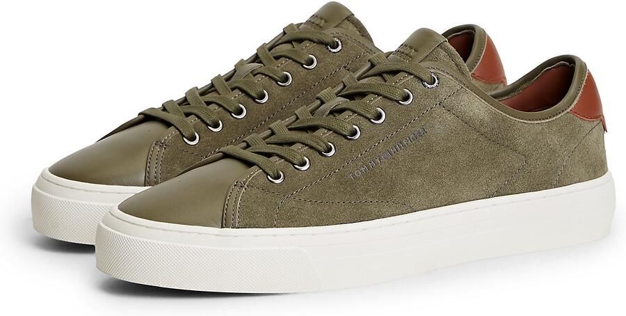 TOMMY HILFIGER Sneakers laag beige bruin - Foto 6