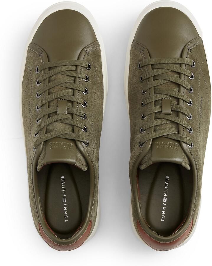 TOMMY HILFIGER Sneakers laag beige bruin - Foto 3