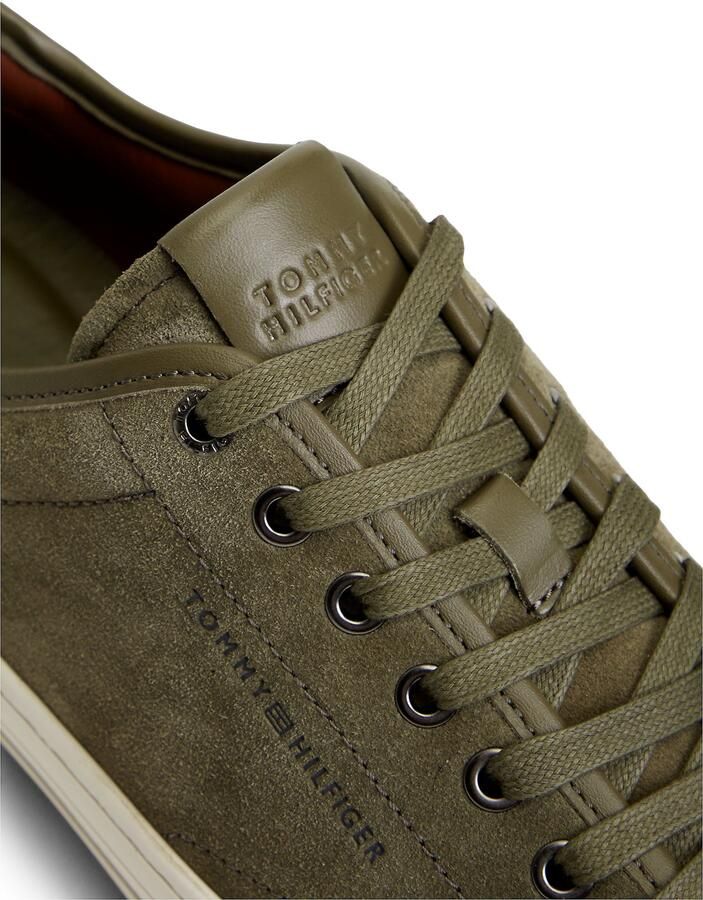 TOMMY HILFIGER Sneakers laag beige bruin - Foto 4