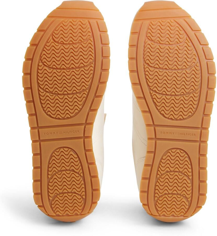 TOMMY HILFIGER Sneakers laag beige bruin - Foto 3