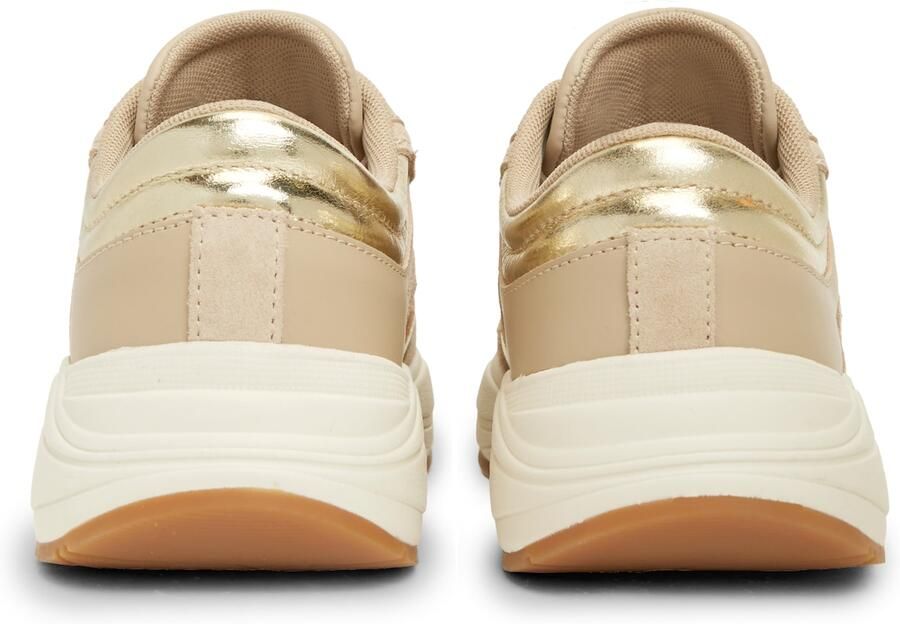 TOMMY HILFIGER Sneakers laag beige goud - Foto 4