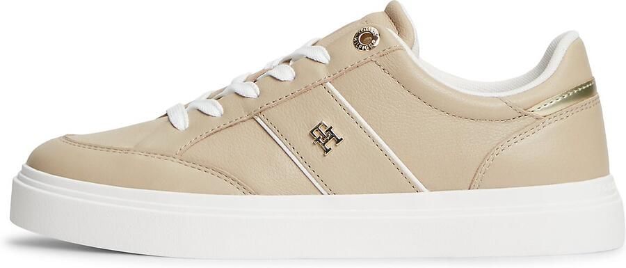 TOMMY HILFIGER Sneakers laag beige goud