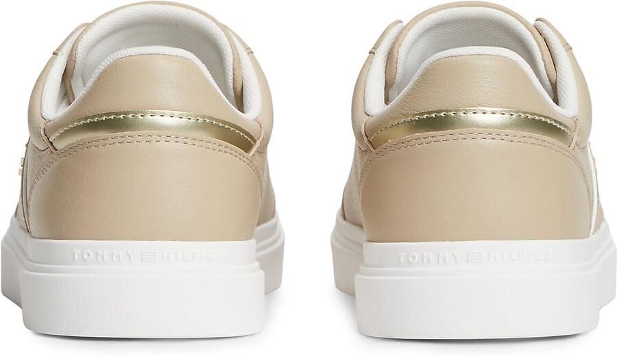 TOMMY HILFIGER Sneakers laag beige goud - Foto 5