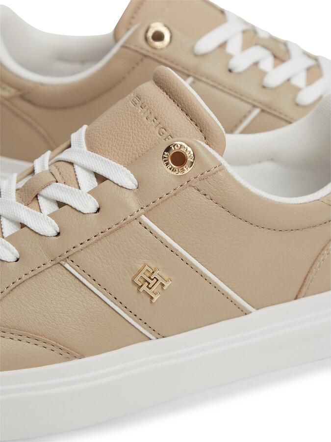 TOMMY HILFIGER Sneakers laag beige goud - Foto 4