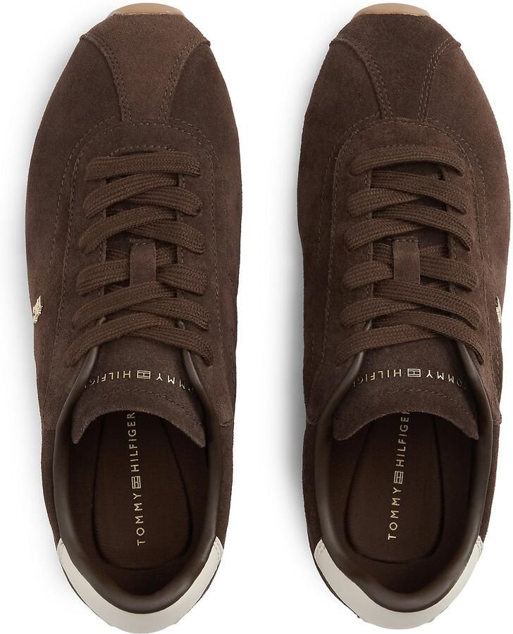TOMMY HILFIGER Sneakers laag 'BELLA' chocoladebruin wit - Foto 4