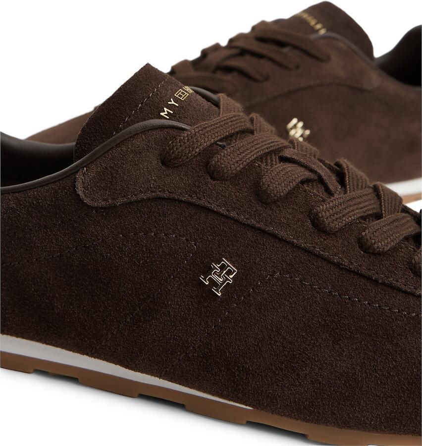 TOMMY HILFIGER Sneakers laag 'BELLA' chocoladebruin wit - Foto 7