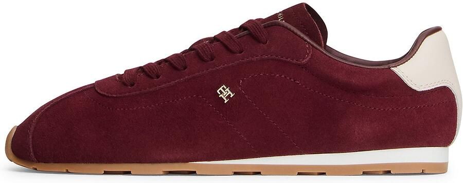 TOMMY HILFIGER Sneakers laag 'Bella' merlot wit