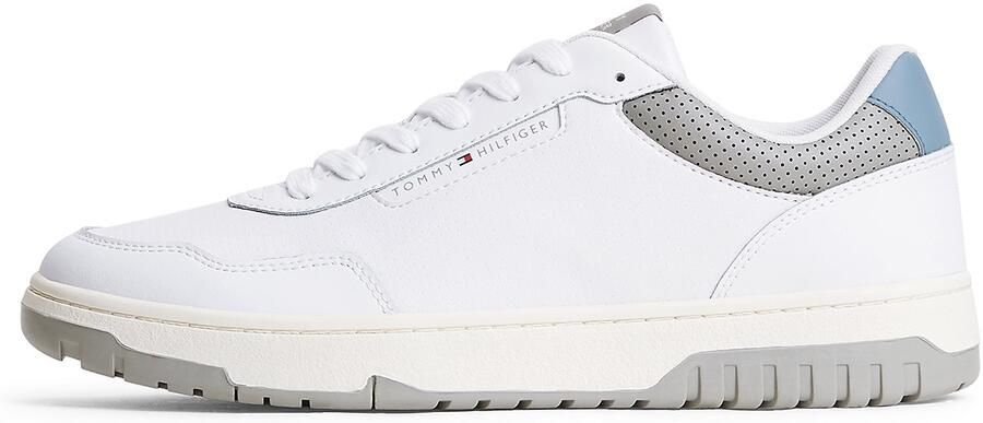 TOMMY HILFIGER Sneakers laag blauw grijs donkerrood wit