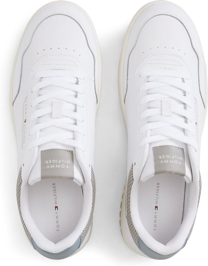 TOMMY HILFIGER Sneakers laag blauw grijs donkerrood wit - Foto 4