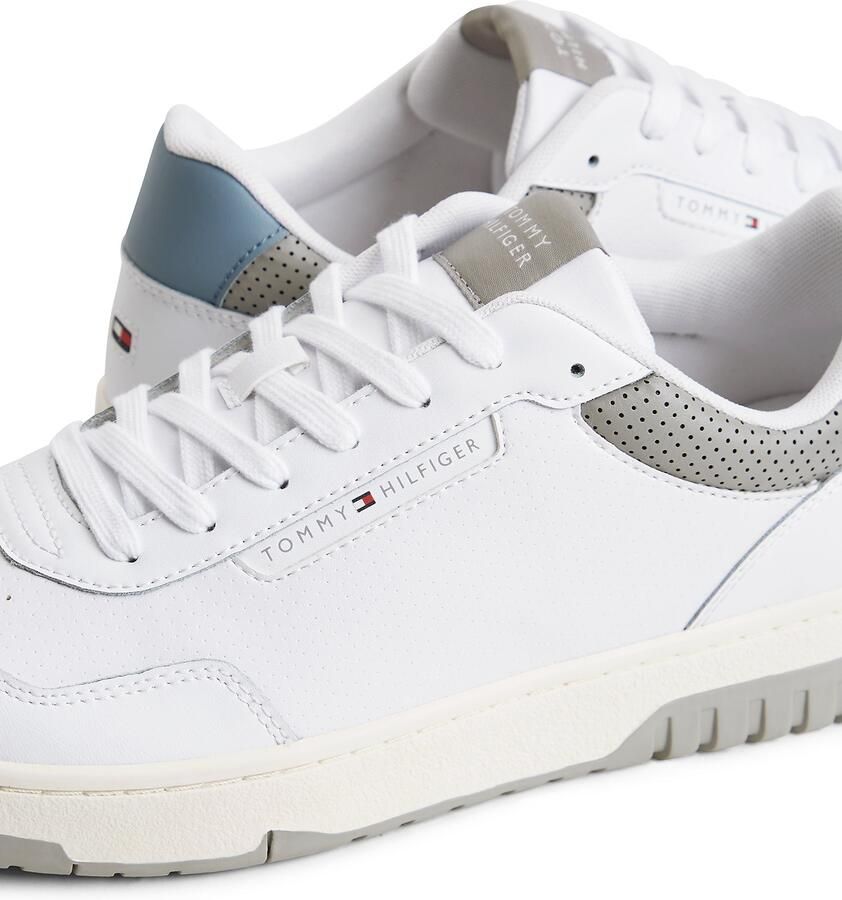 TOMMY HILFIGER Sneakers laag blauw grijs donkerrood wit - Foto 2