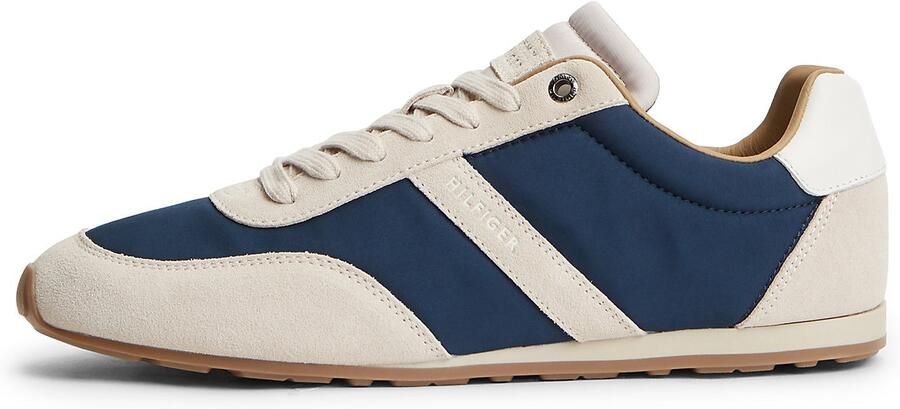 Tommy Hilfiger sneakers donkerblauw beige - Foto 6