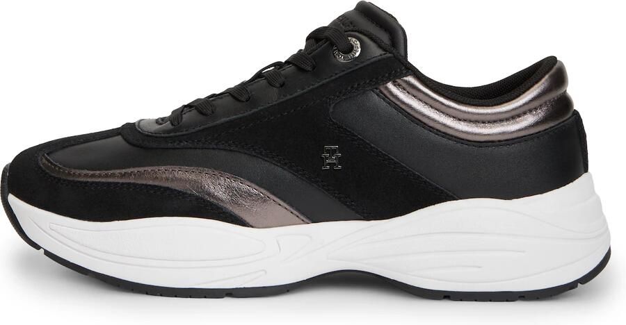 TOMMY HILFIGER Sneakers laag brons zwart