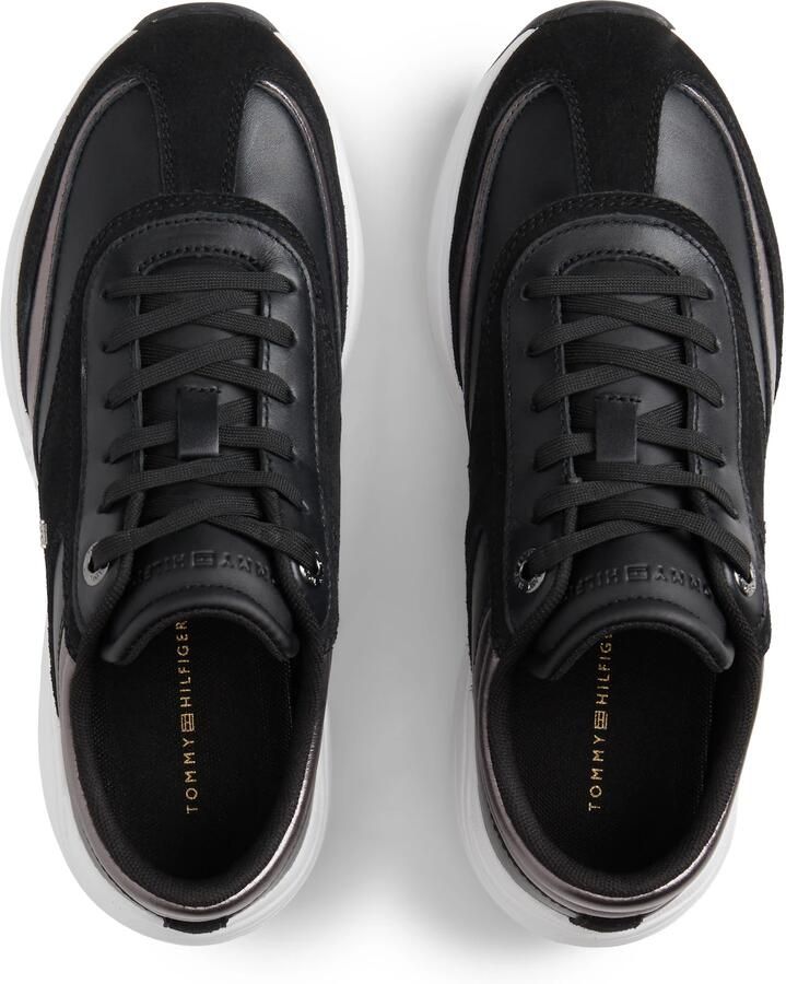 TOMMY HILFIGER Sneakers laag brons zwart - Foto 3