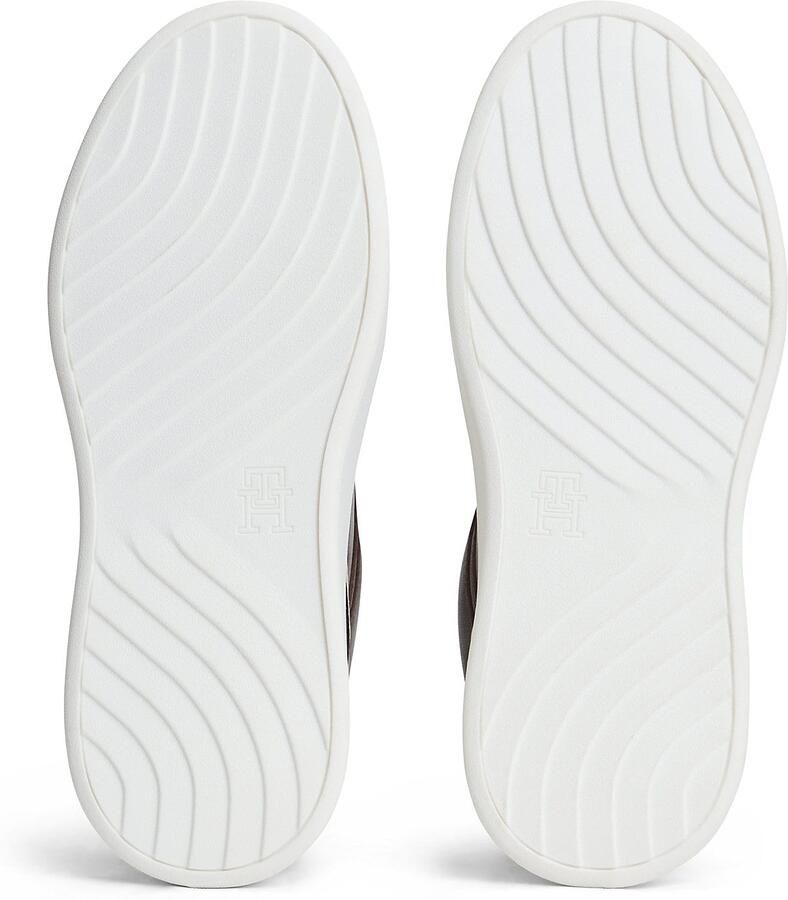 TOMMY HILFIGER Sneakers laag bruin goud wit - Foto 2