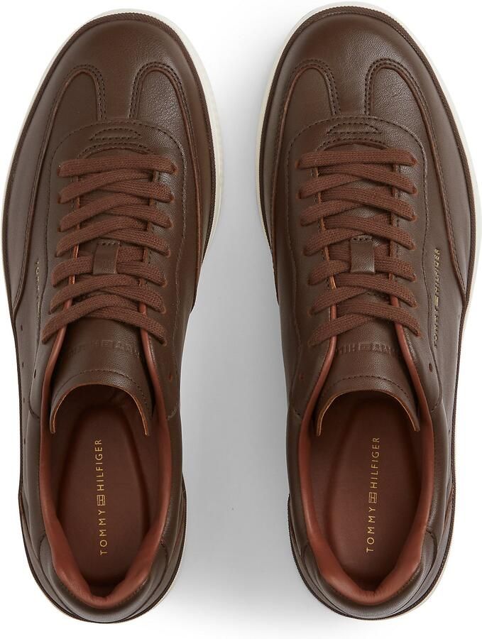 TOMMY HILFIGER Sneakers laag bruin - Foto 3