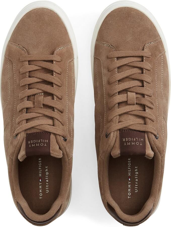 TOMMY HILFIGER Sneakers laag bruin - Foto 4