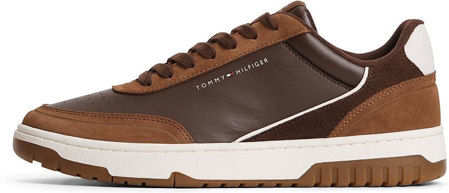 TOMMY HILFIGER Sneakers laag bruin - Foto 6