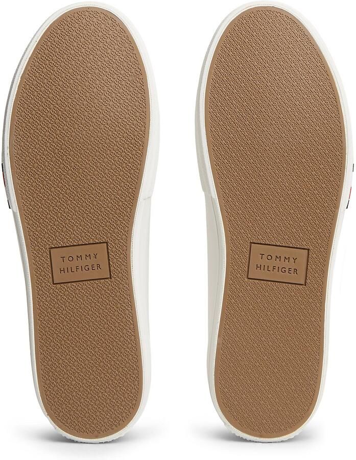 TOMMY HILFIGER Sneakers laag camel ecru - Foto 3