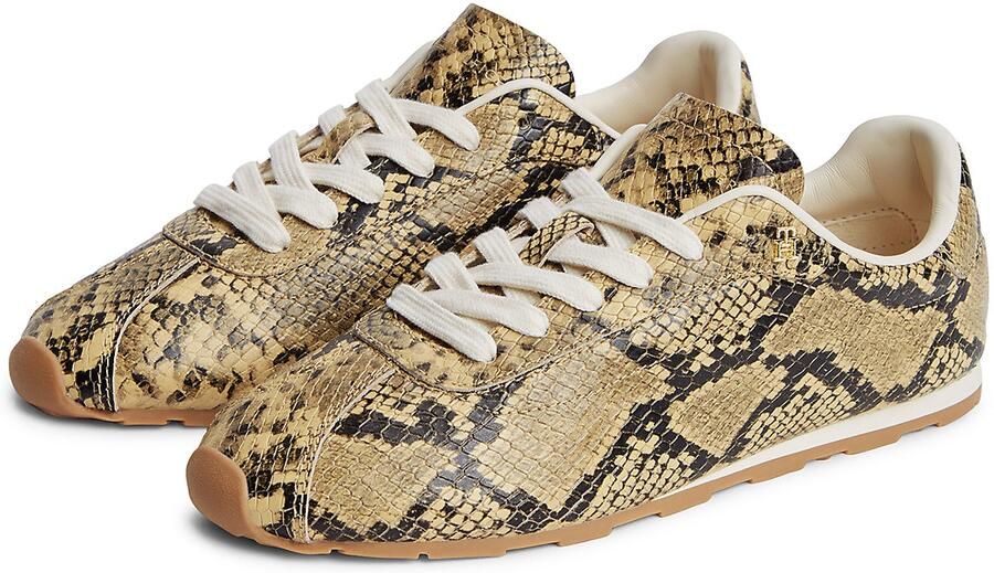TOMMY HILFIGER Sneakers laag camel sand zwart - Foto 6