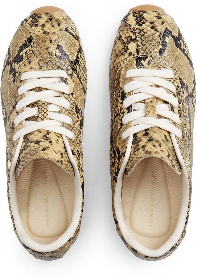 TOMMY HILFIGER Sneakers laag camel sand zwart - Foto 4