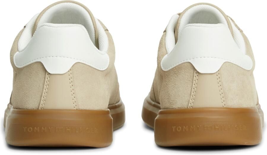 TOMMY HILFIGER Sneakers laag cappuccino wit - Foto 4
