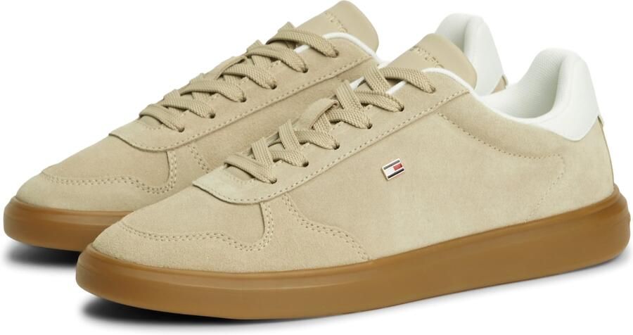 TOMMY HILFIGER Sneakers laag cappuccino wit - Foto 5