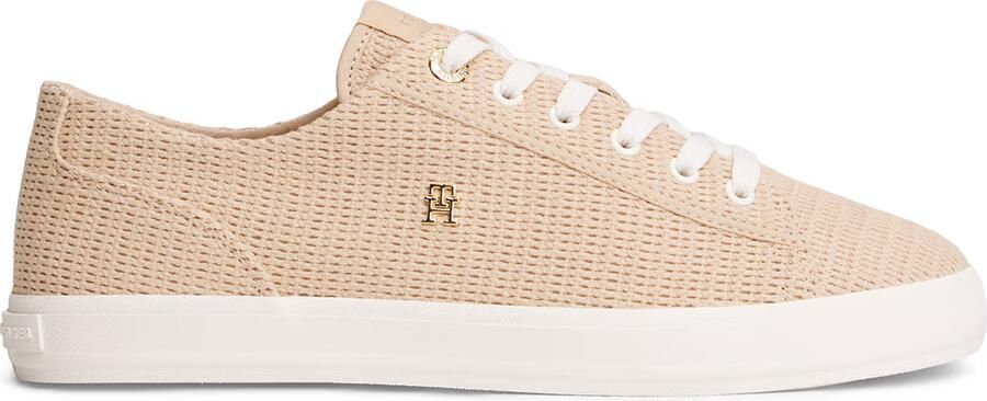 Tommy Hilfiger low top sneakers in gebreide look met logo-applicatie - Foto 7