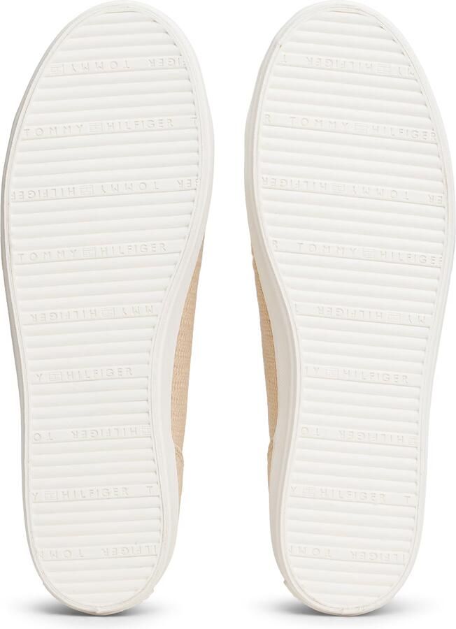 Tommy Hilfiger low top sneakers in gebreide look met logo-applicatie - Foto 3