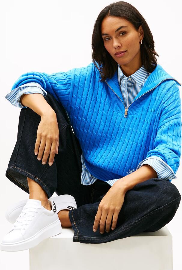 Tommy Hilfiger Lage Sneakers CHIC PLATFORM CUPSOLE SNEAKER - Foto 5