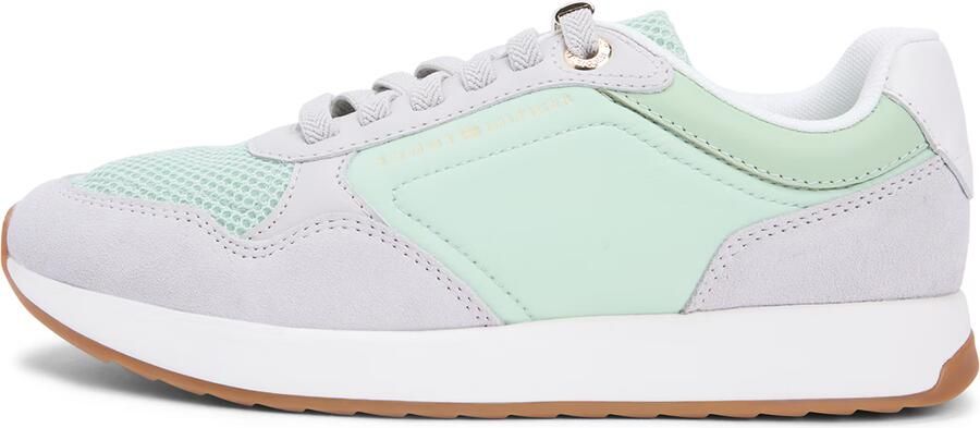TOMMY HILFIGER Sneakers laag 'CHIC' lichtgrijs mintgroen