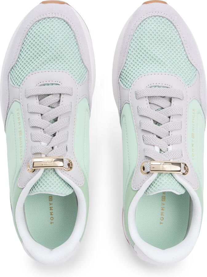 TOMMY HILFIGER Sneakers laag 'CHIC' lichtgrijs mintgroen - Foto 3