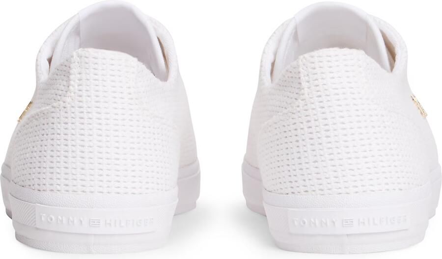 Tommy Hilfiger low top sneakers in gebreide look met logo-applicatie - Foto 5