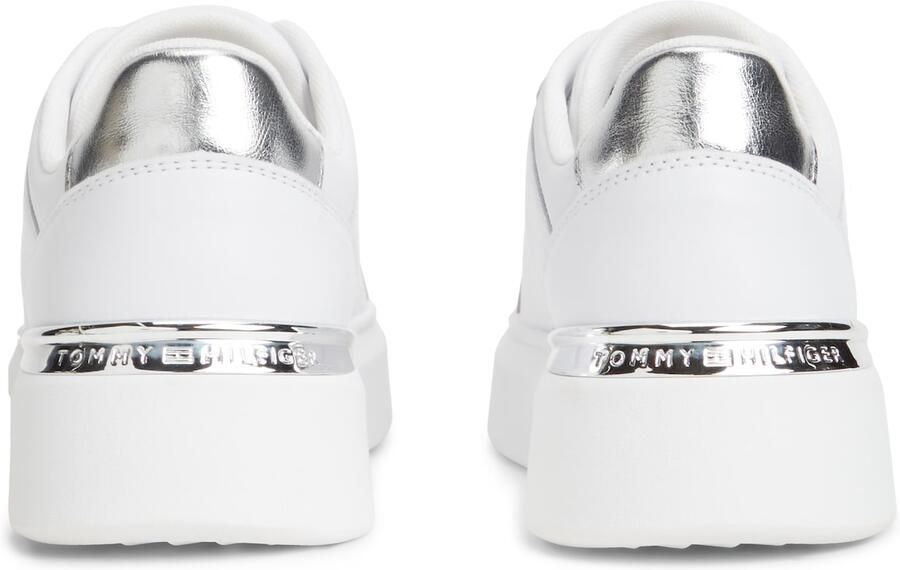 TOMMY HILFIGER Sneakers laag 'CHIC' zilver wit - Foto 4