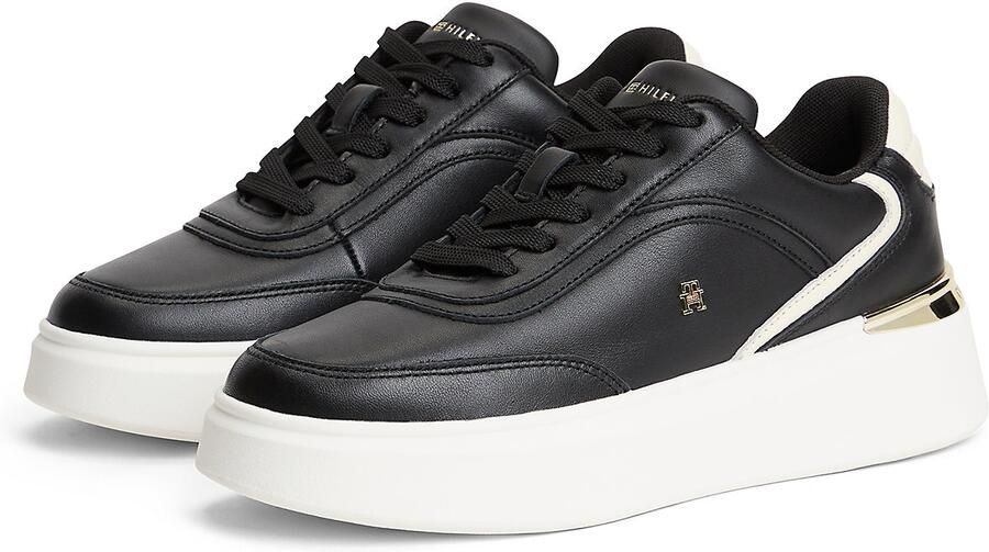 TOMMY HILFIGER Sneakers laag 'CHIC' zwart wit - Foto 6