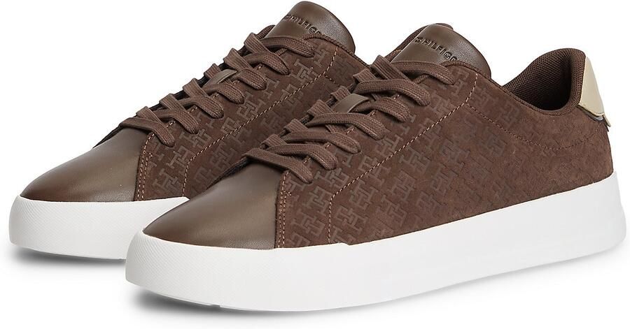 TOMMY HILFIGER Sneakers laag 'Court' beige bruin - Foto 6