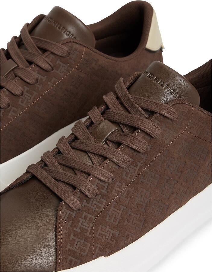 TOMMY HILFIGER Sneakers laag 'Court' beige bruin - Foto 3