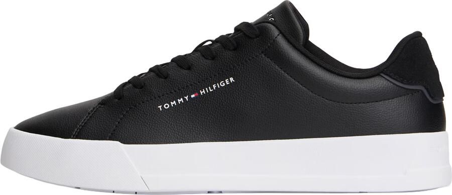 Tommy Hilfiger Sneakers TH COURT CORE vrijetijdsschoen lage schoen veterschoen zacht gevoerde schachtrand - Foto 8