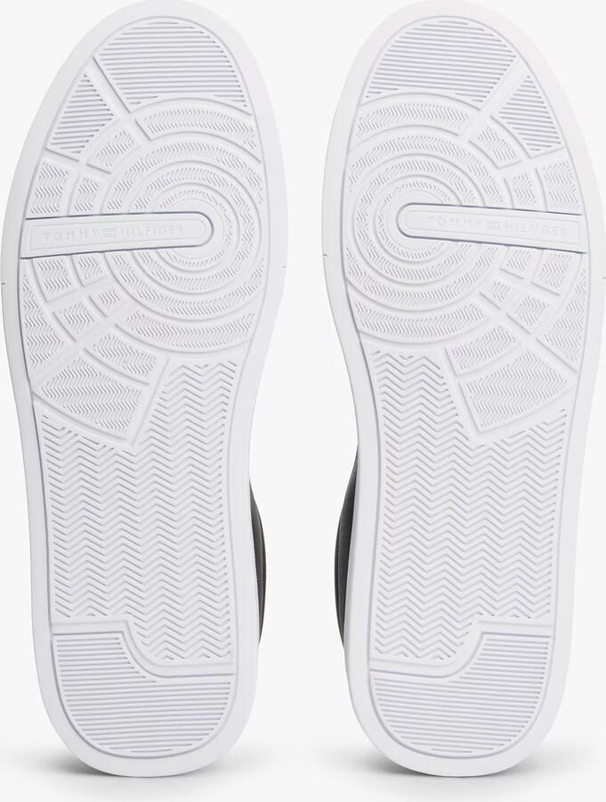 Tommy Hilfiger Sneakers TH COURT CORE vrijetijdsschoen lage schoen veterschoen zacht gevoerde schachtrand - Foto 9