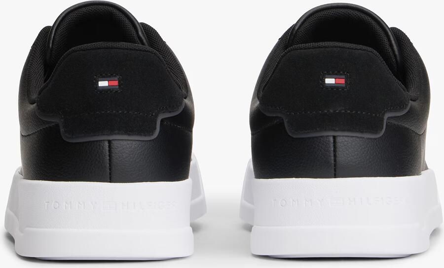 Tommy Hilfiger Sneakers TH COURT CORE vrijetijdsschoen lage schoen veterschoen zacht gevoerde schachtrand - Foto 11