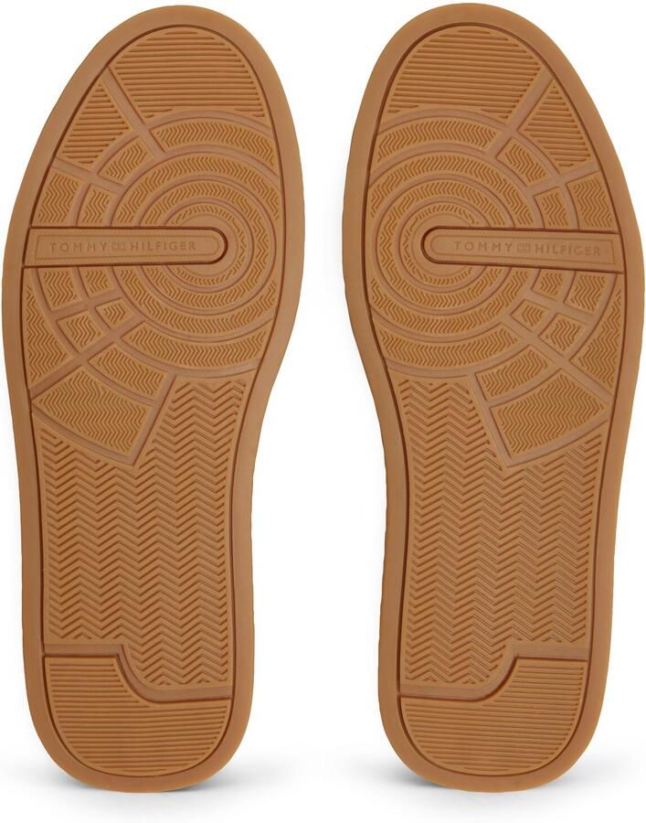 TOMMY HILFIGER Sneakers laag 'COURT ESS' cognac honing wit - Foto 2