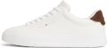 TOMMY HILFIGER Sneakers laag 'Court Ess' lichtbeige bruin wit - Lichtbeige/Bruin/Wit
