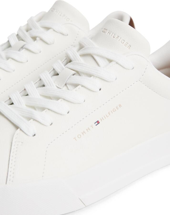 TOMMY HILFIGER Sneakers laag 'Court Ess' lichtbeige bruin wit - Foto 4