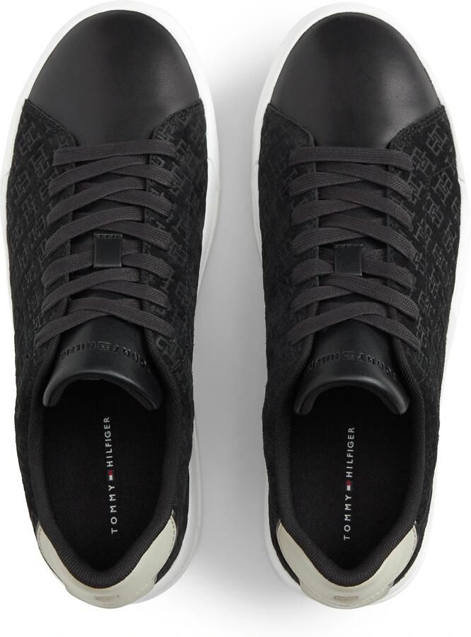 TOMMY HILFIGER Sneakers laag 'Court' lichtbeige donkergrijs zwart - Foto 3