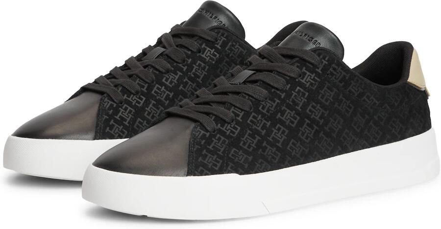 TOMMY HILFIGER Sneakers laag 'Court' lichtbeige donkergrijs zwart - Foto 5