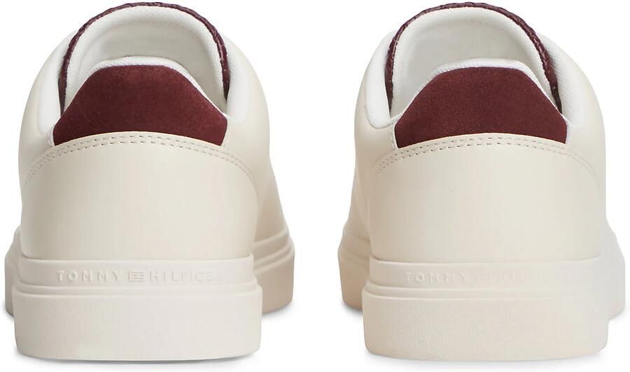 TOMMY HILFIGER Sneakers laag crème bloedrood - Foto 6