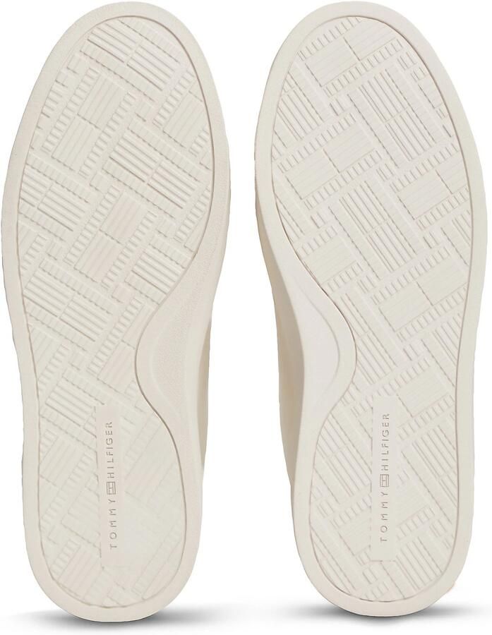 TOMMY HILFIGER Sneakers laag crème bloedrood - Foto 4