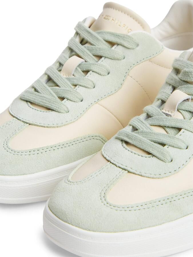 TOMMY HILFIGER Sneakers laag crème pastelgroen - Foto 4