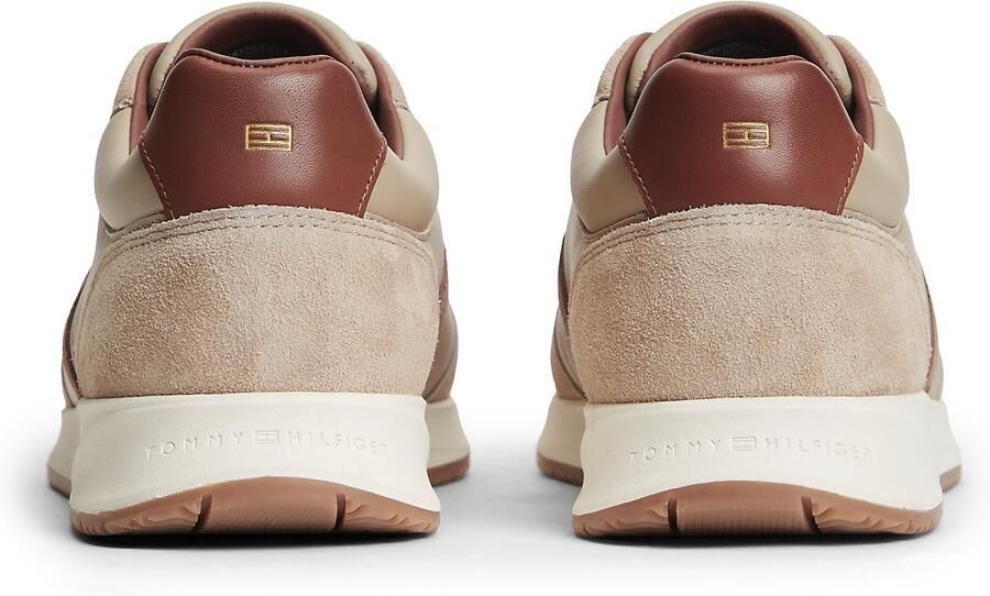 TOMMY HILFIGER Beige Sneakers Elevated Hilfiger Mix Runner - Foto 10