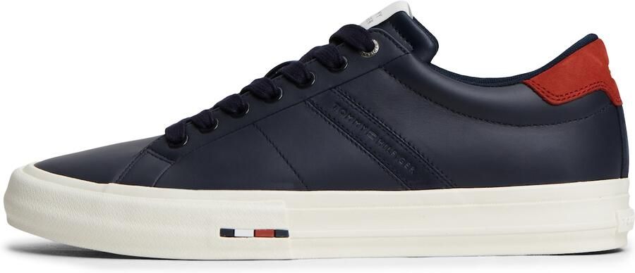 TOMMY HILFIGER Sneakers laag donkerblauw bloedrood