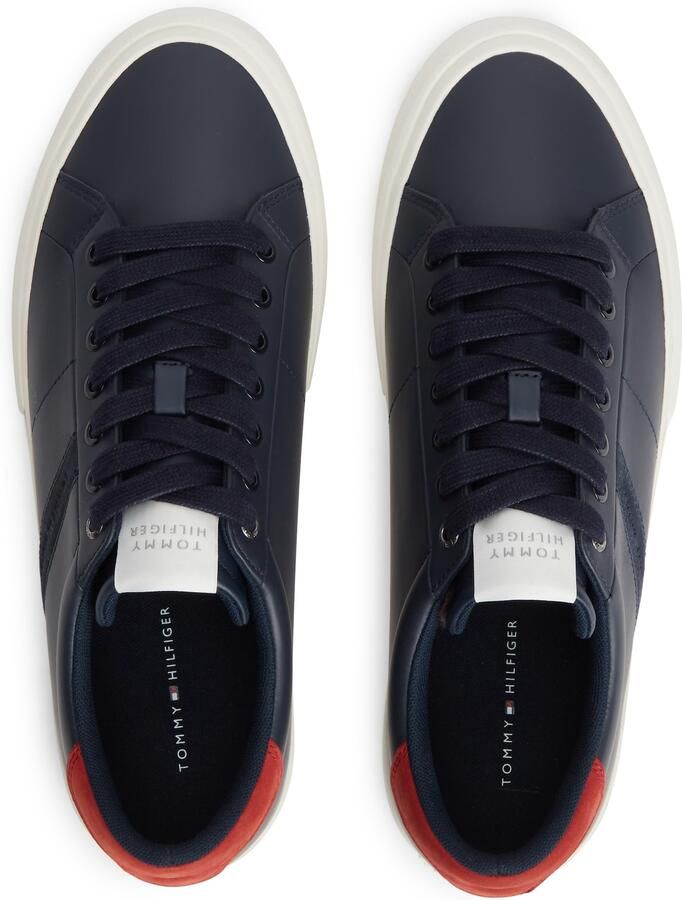 TOMMY HILFIGER Sneakers laag donkerblauw bloedrood - Foto 3